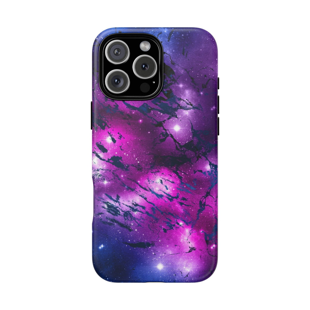 iPhone Case Tough Cases -Watercolor Marble Galaxy #2