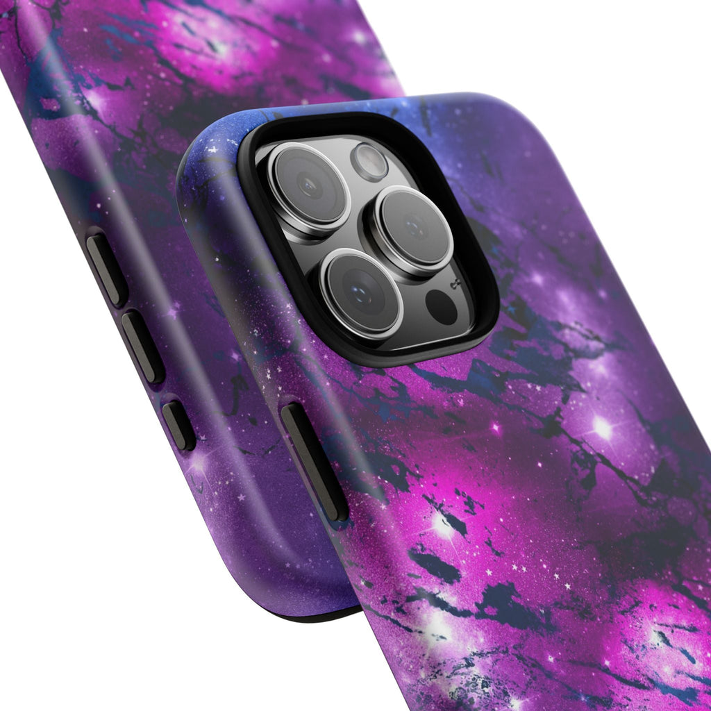 iPhone Case Tough Cases -Watercolor Marble Galaxy #2