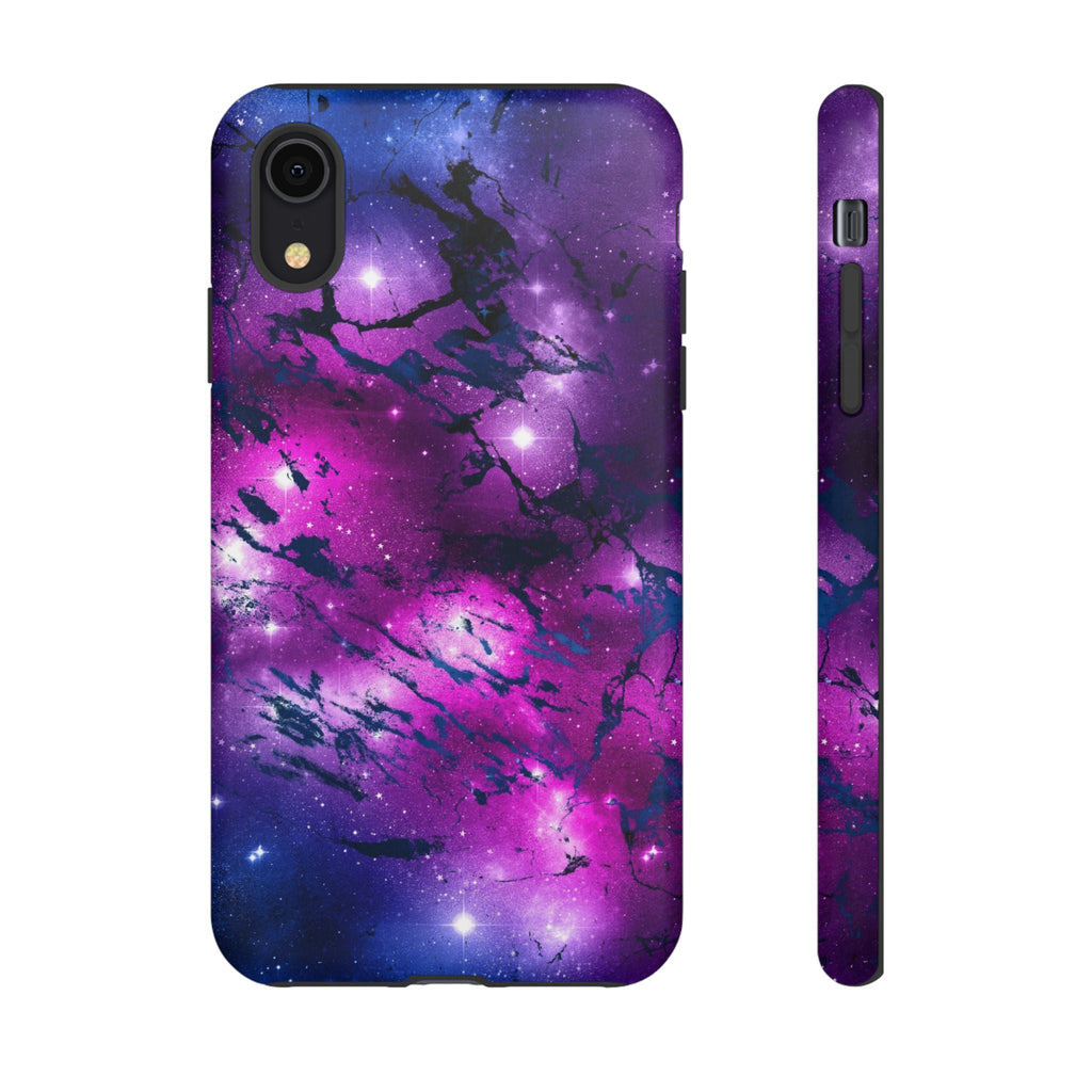 iPhone Case Tough Cases -Watercolor Marble Galaxy #2