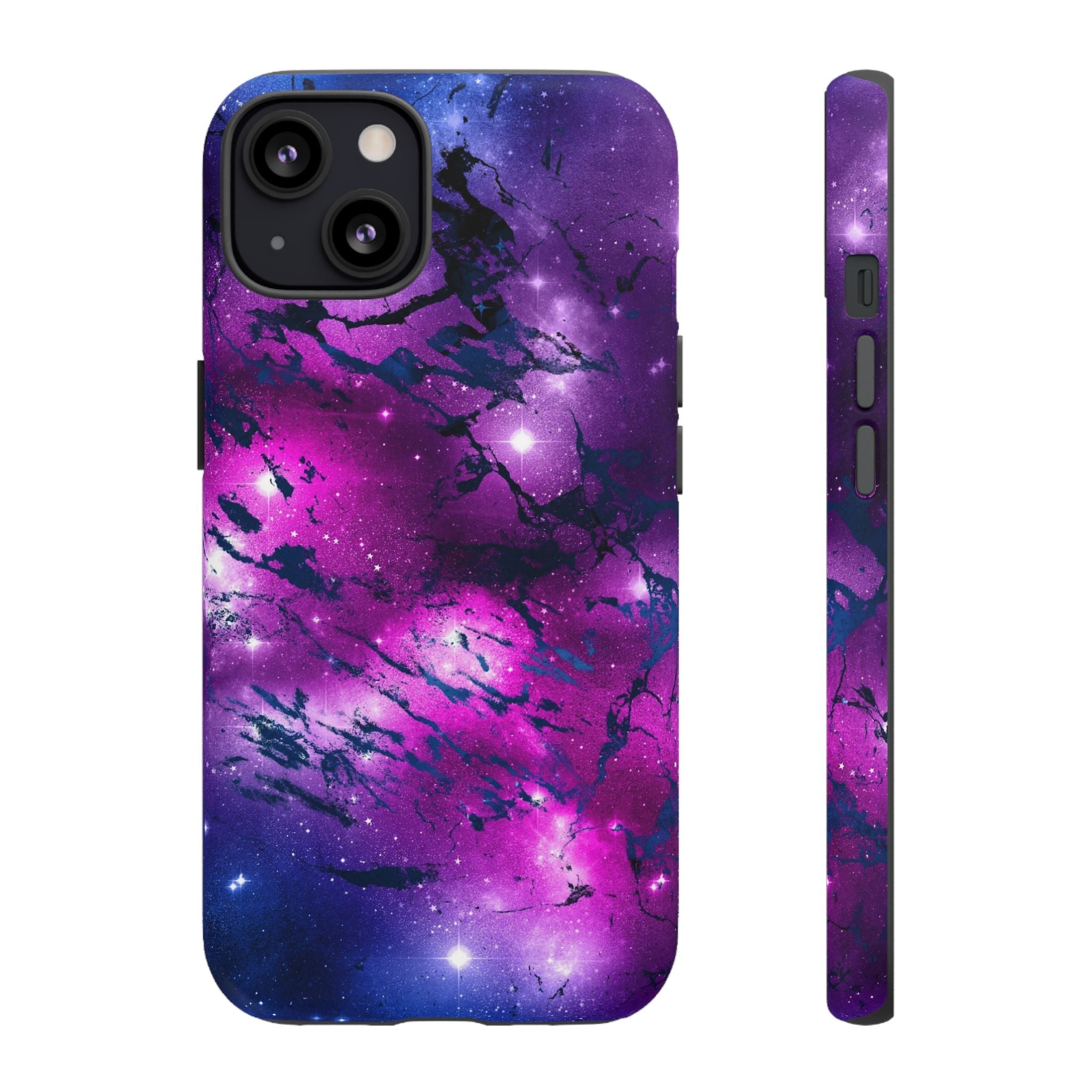 iPhone Case Tough Cases -Watercolor Marble Galaxy #2