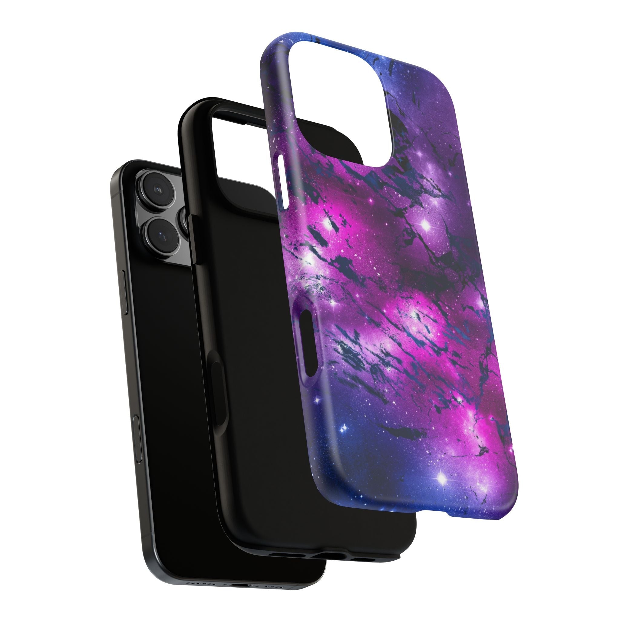 iPhone Case Tough Cases -Watercolor Marble Galaxy #2