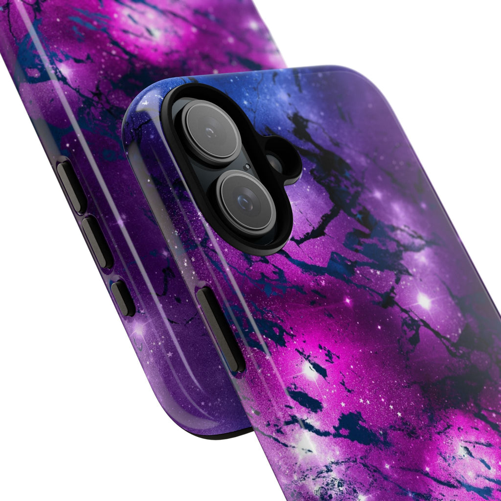 iPhone Case Tough Cases -Watercolor Marble Galaxy #2