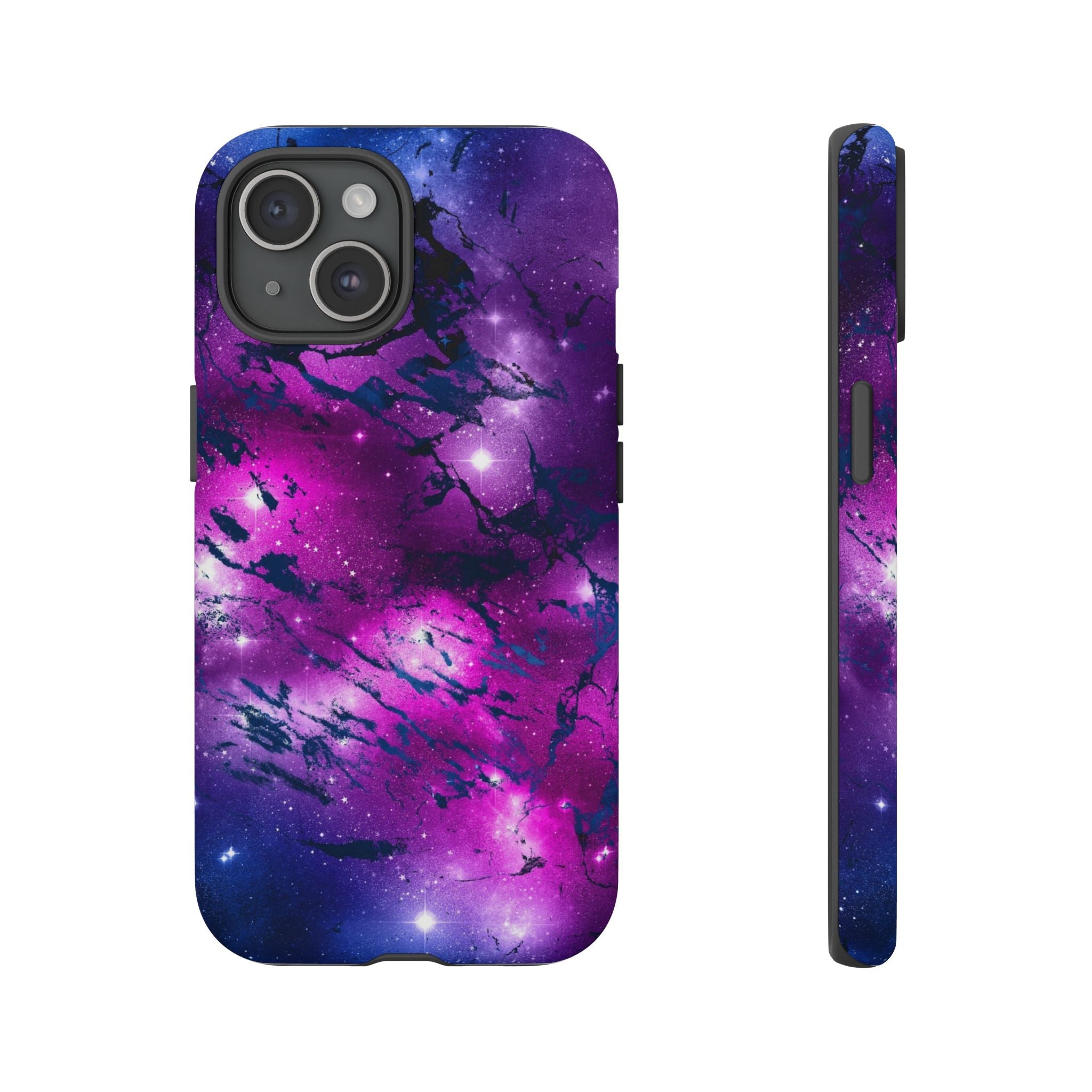 iPhone Case Tough Cases -Watercolor Marble Galaxy #2