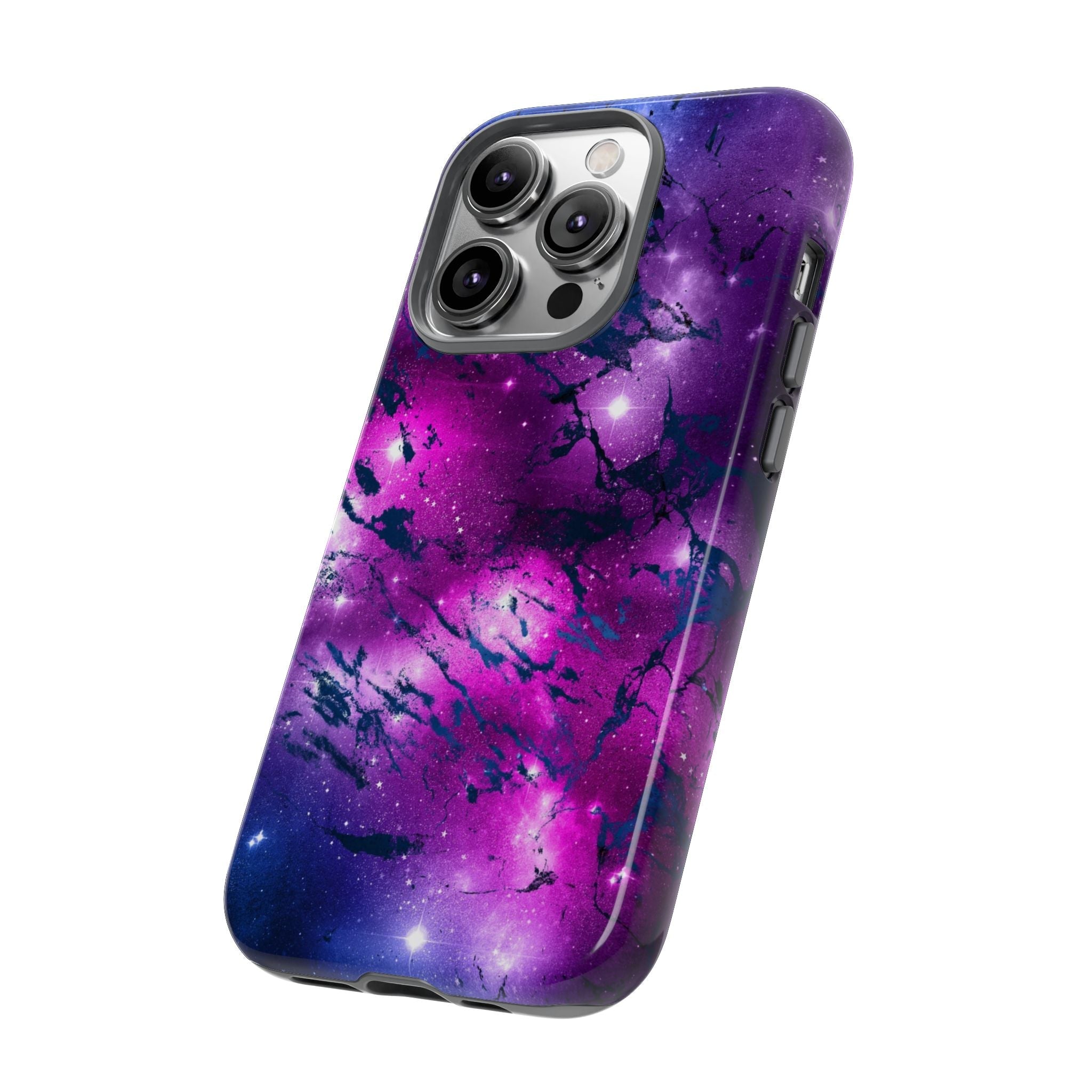 iPhone Case Tough Cases -Watercolor Marble Galaxy #2
