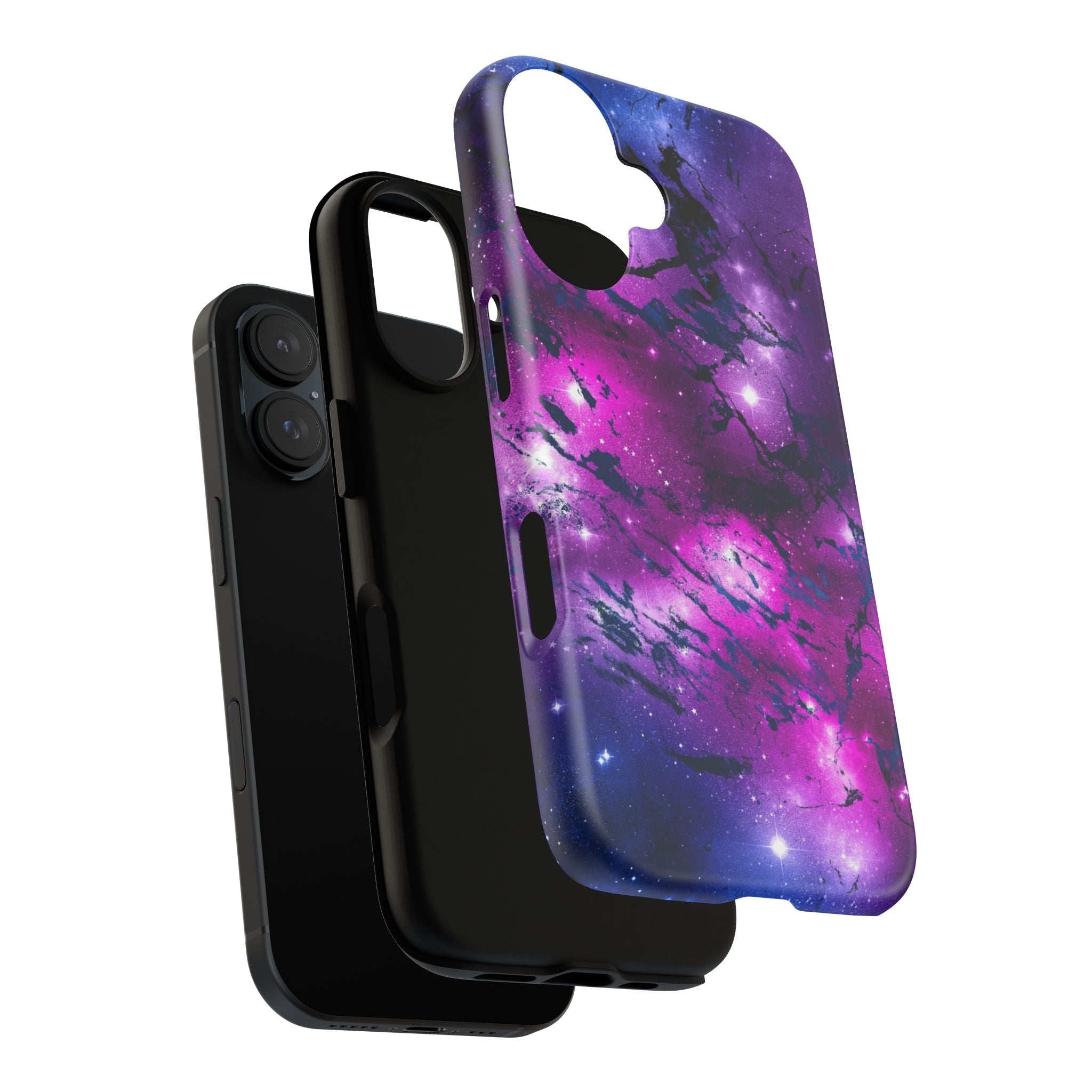 iPhone Case Tough Cases -Watercolor Marble Galaxy #2