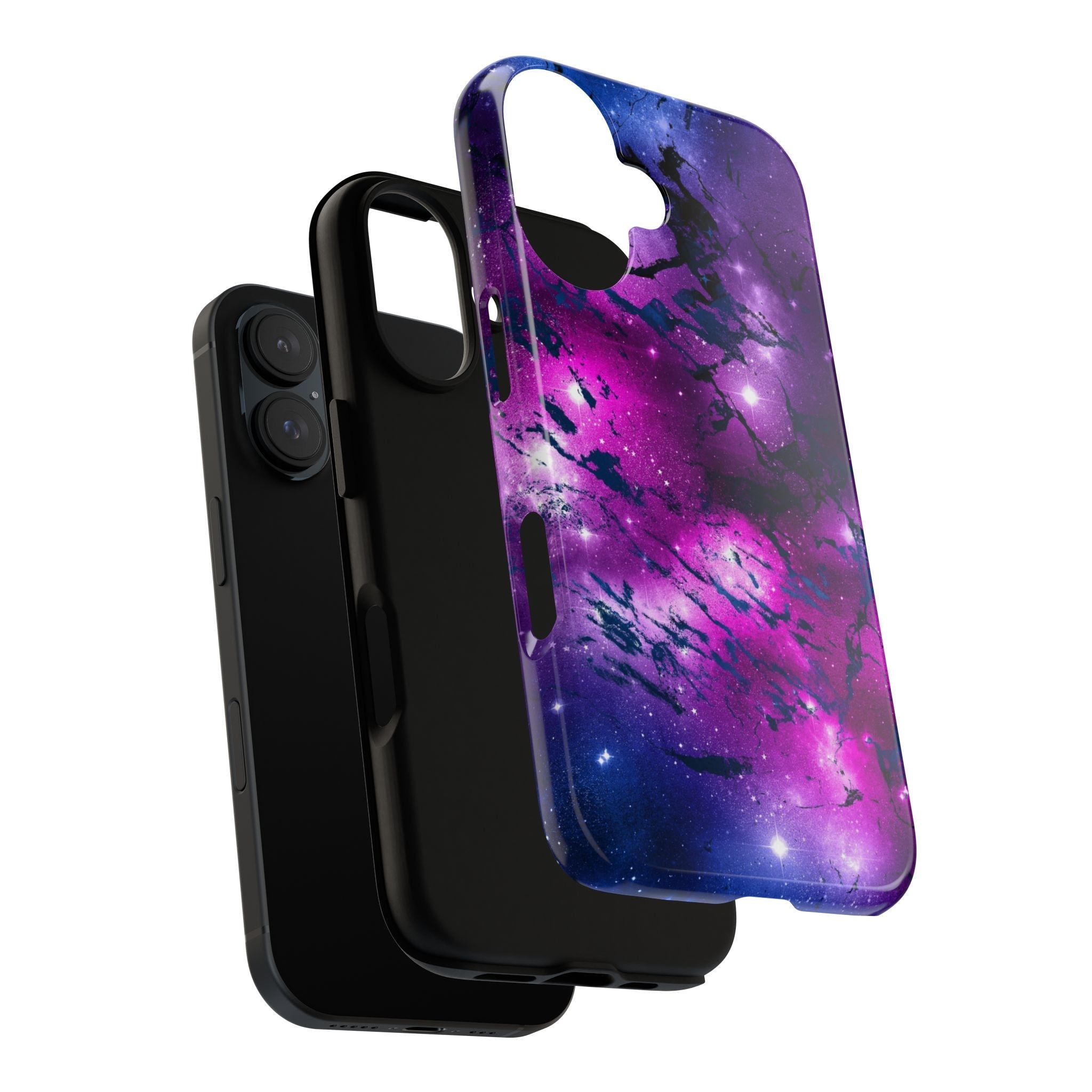 iPhone Case Tough Cases -Watercolor Marble Galaxy #2