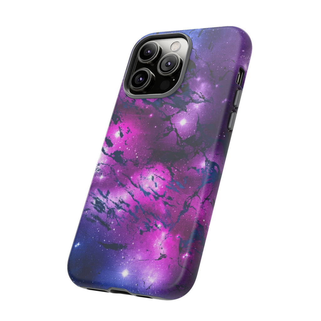 iPhone Case Tough Cases -Watercolor Marble Galaxy #2