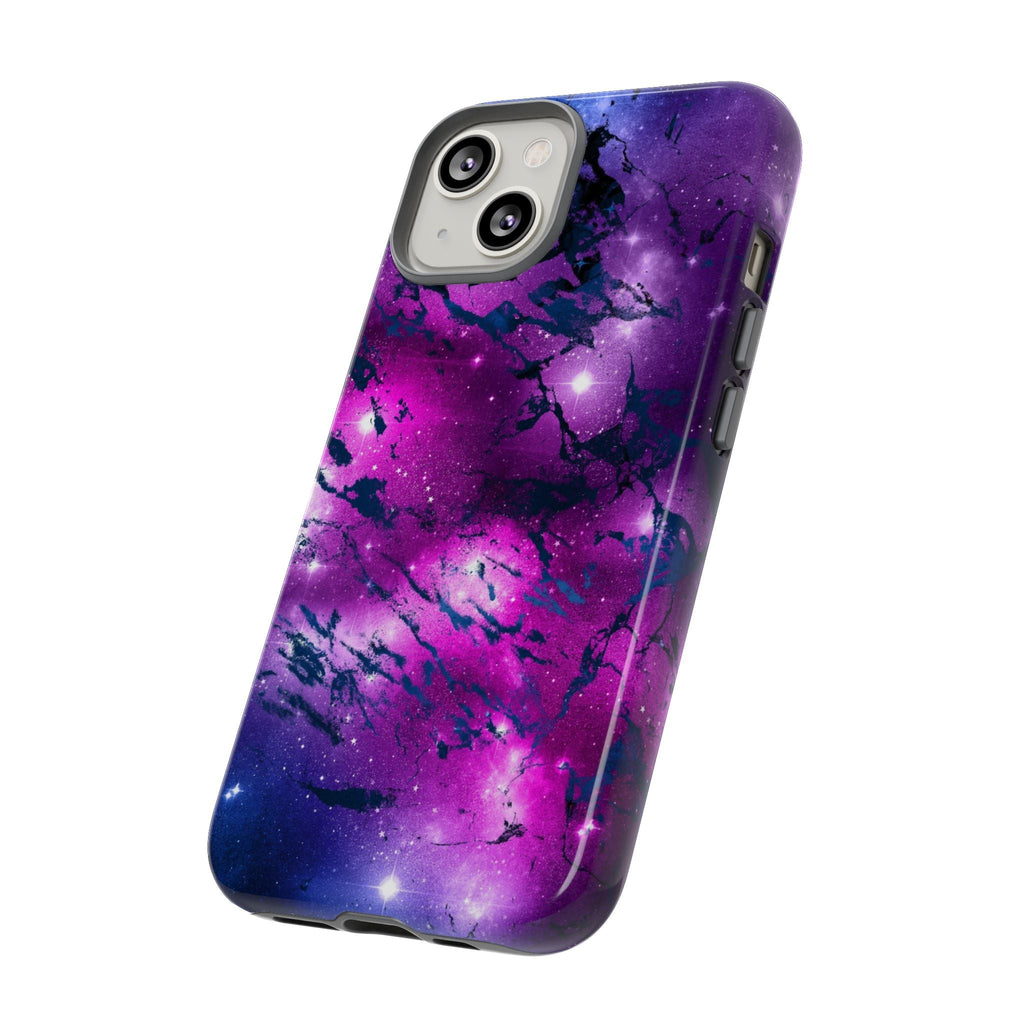iPhone Case Tough Cases -Watercolor Marble Galaxy #2