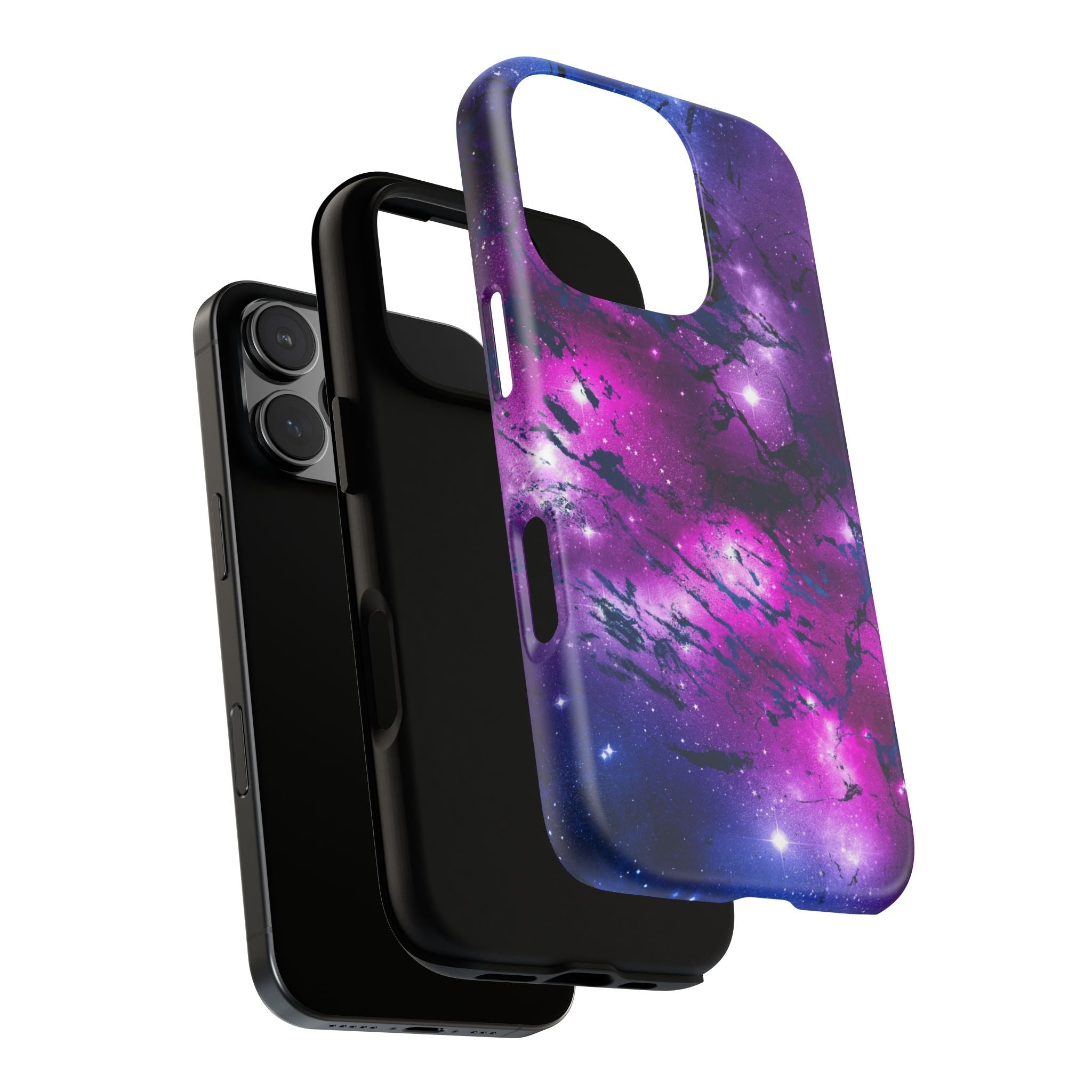 iPhone Case Tough Cases -Watercolor Marble Galaxy #2