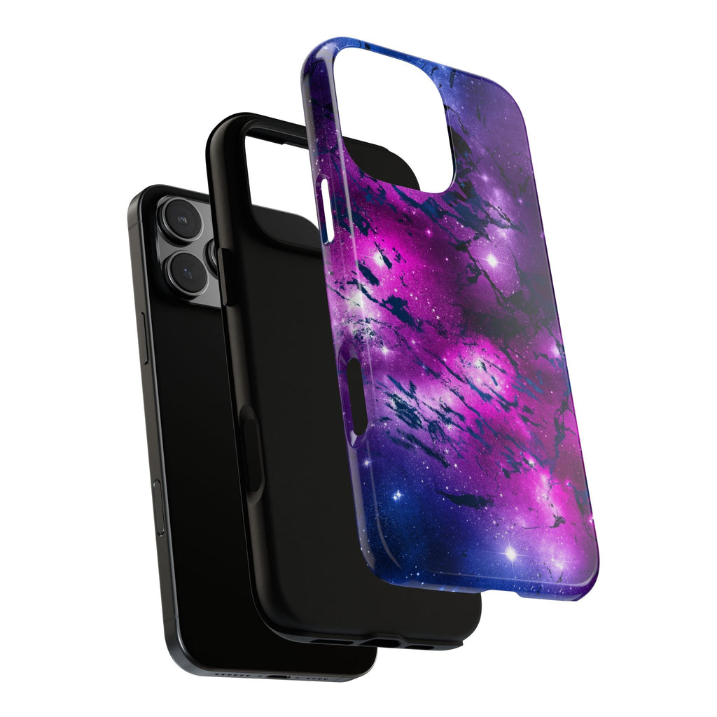 iPhone Case Tough Cases -Watercolor Marble Galaxy #2
