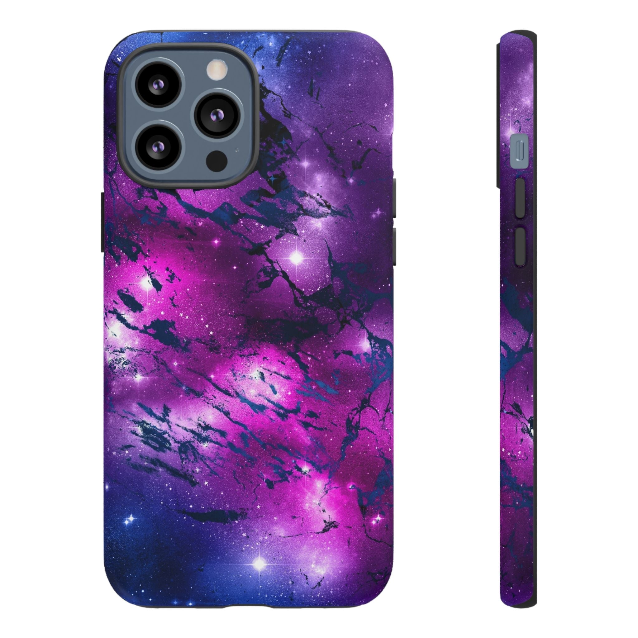 iPhone Case Tough Cases -Watercolor Marble Galaxy #2