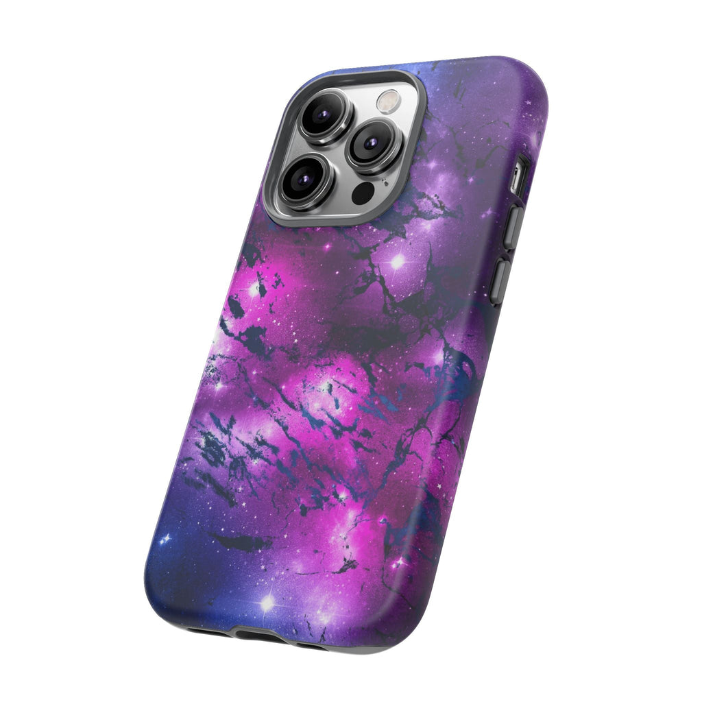 iPhone Case Tough Cases -Watercolor Marble Galaxy #2
