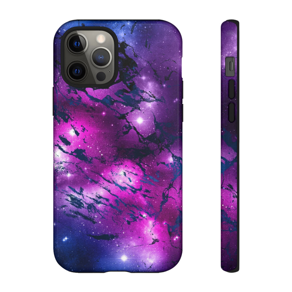 iPhone Case Tough Cases -Watercolor Marble Galaxy #2