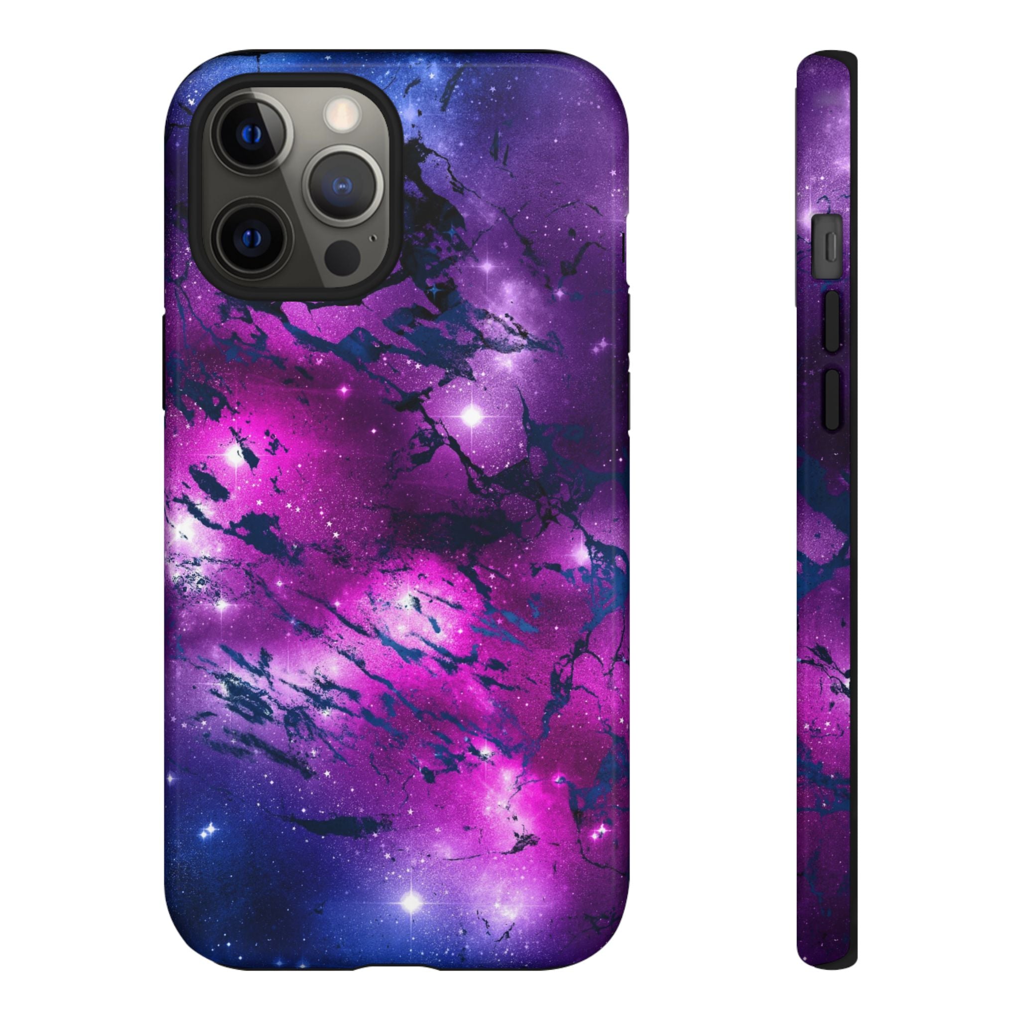 iPhone Case Tough Cases -Watercolor Marble Galaxy #2
