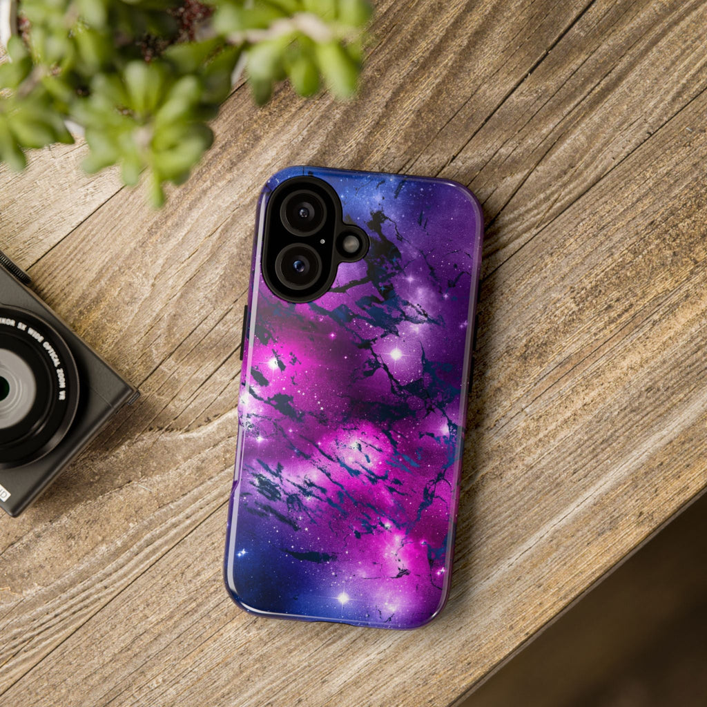iPhone Case Tough Cases -Watercolor Marble Galaxy #2