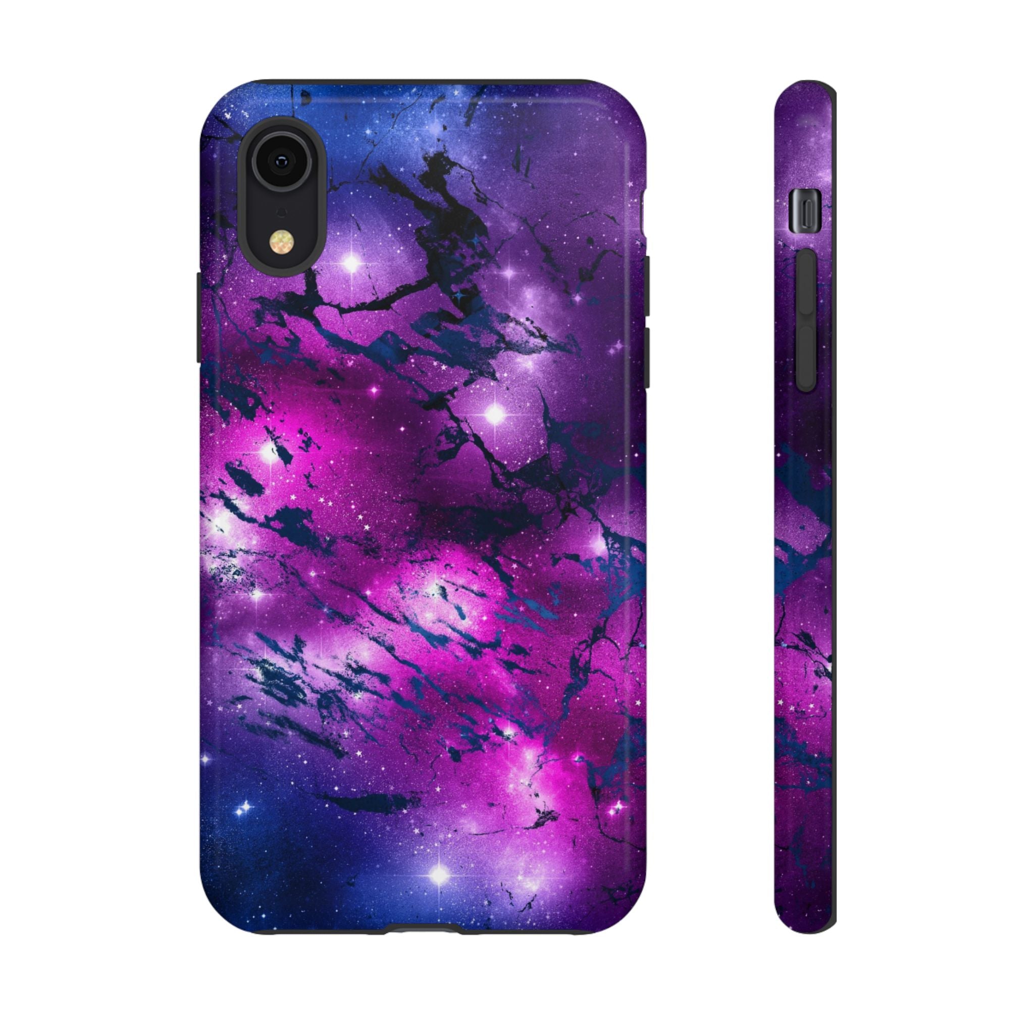 iPhone Case Tough Cases -Watercolor Marble Galaxy #2