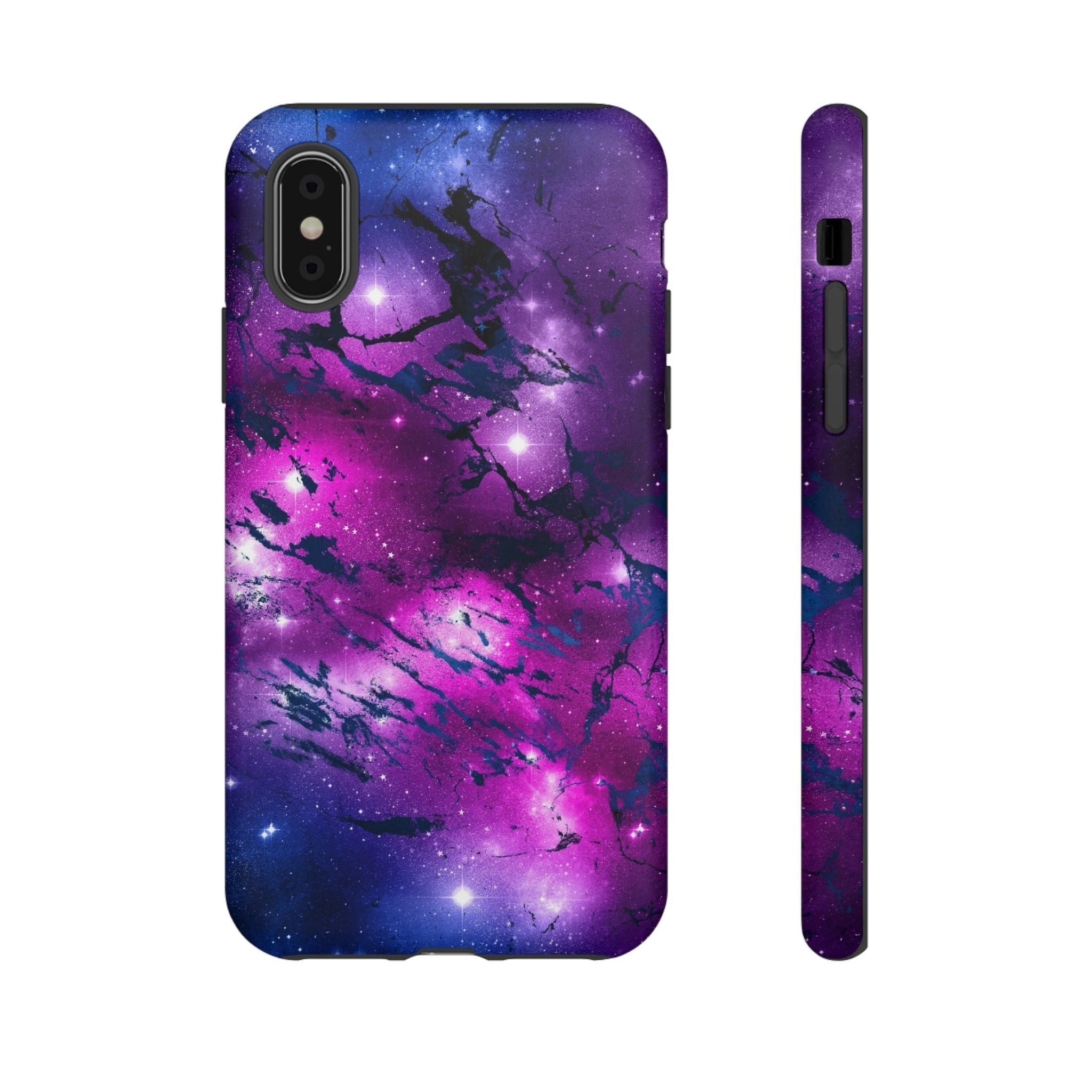 iPhone Case Tough Cases -Watercolor Marble Galaxy #2