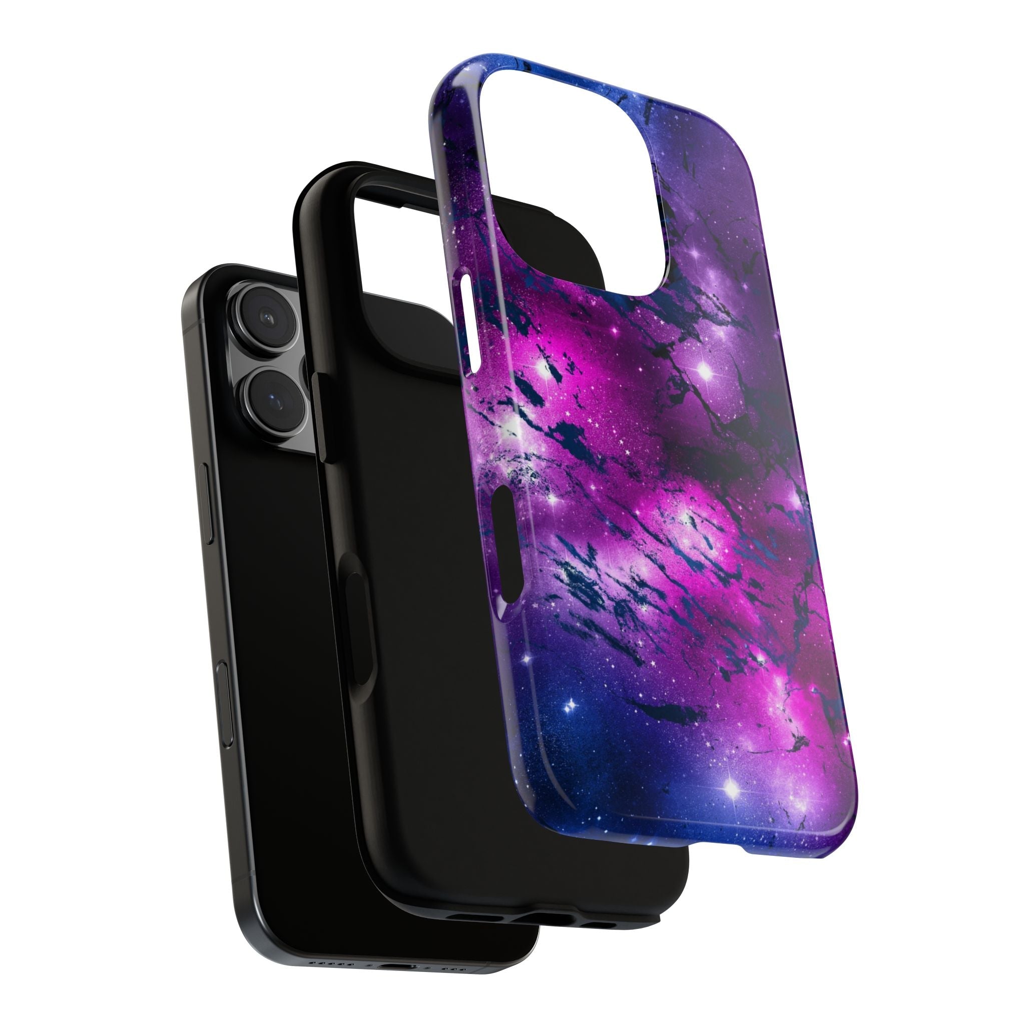 iPhone Case Tough Cases -Watercolor Marble Galaxy #2