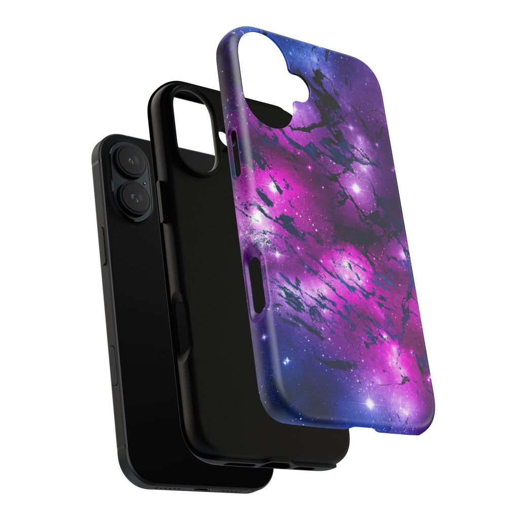 iPhone Case Tough Cases -Watercolor Marble Galaxy #2