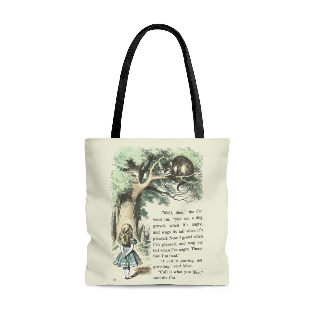 Premium Polyester Tote Bag - Alice in Wonderland Gifts #101