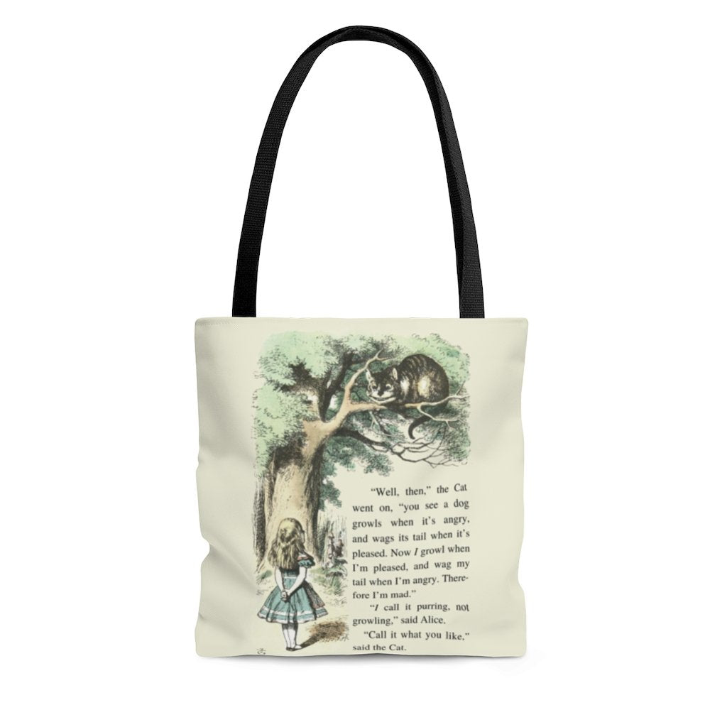 Premium Polyester Tote Bag - Alice in Wonderland Gifts #101