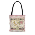 Premium Polyester Tote Bag - Vintage Art #502 Vintage World