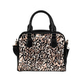 Shoulder Handbag-Leopard Print 101 Vegan Leather Shoulder