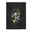 Alice in Wonderland Blanket #101 Goth Series Velveteen