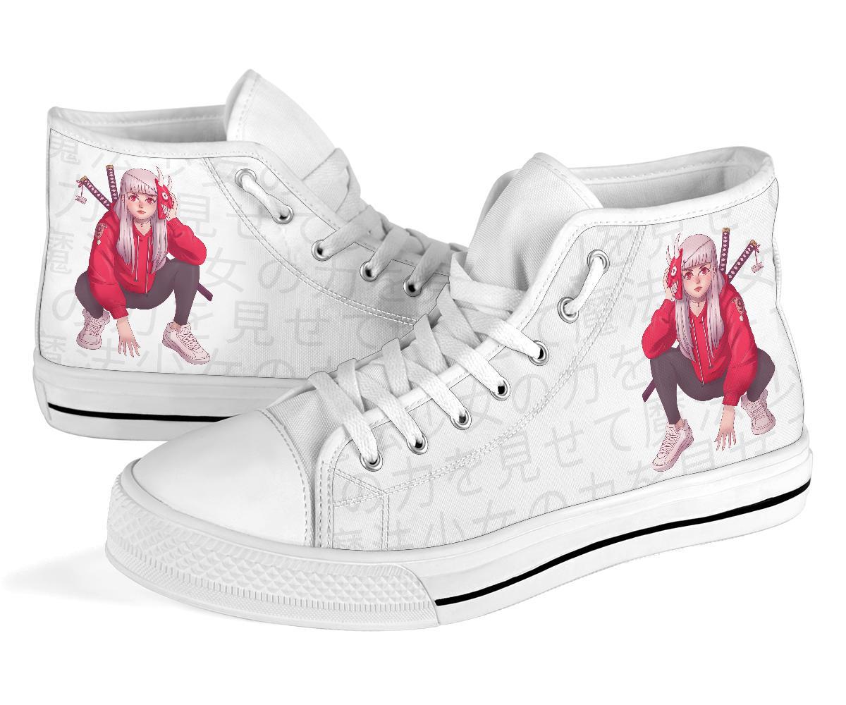 Anime Sneakers #7 - High Top Sneakers | Custom Sneakers