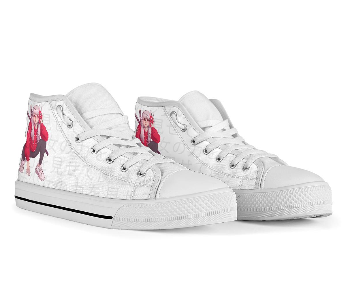 Anime Sneakers #7 - High Top Sneakers | Custom Sneakers