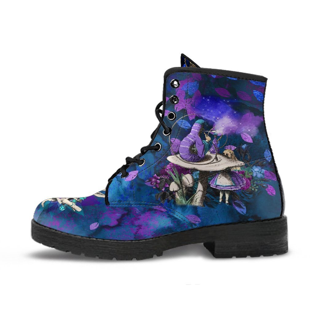 Combat Boots - Alice in Wonderland Gifts #22 Purple Series