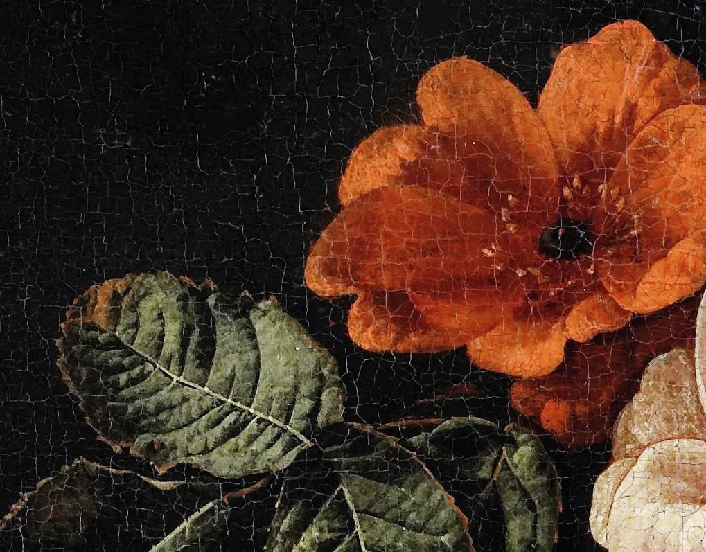 Combat Boots - Distressed Vintage Flower Art | Boho Shoes