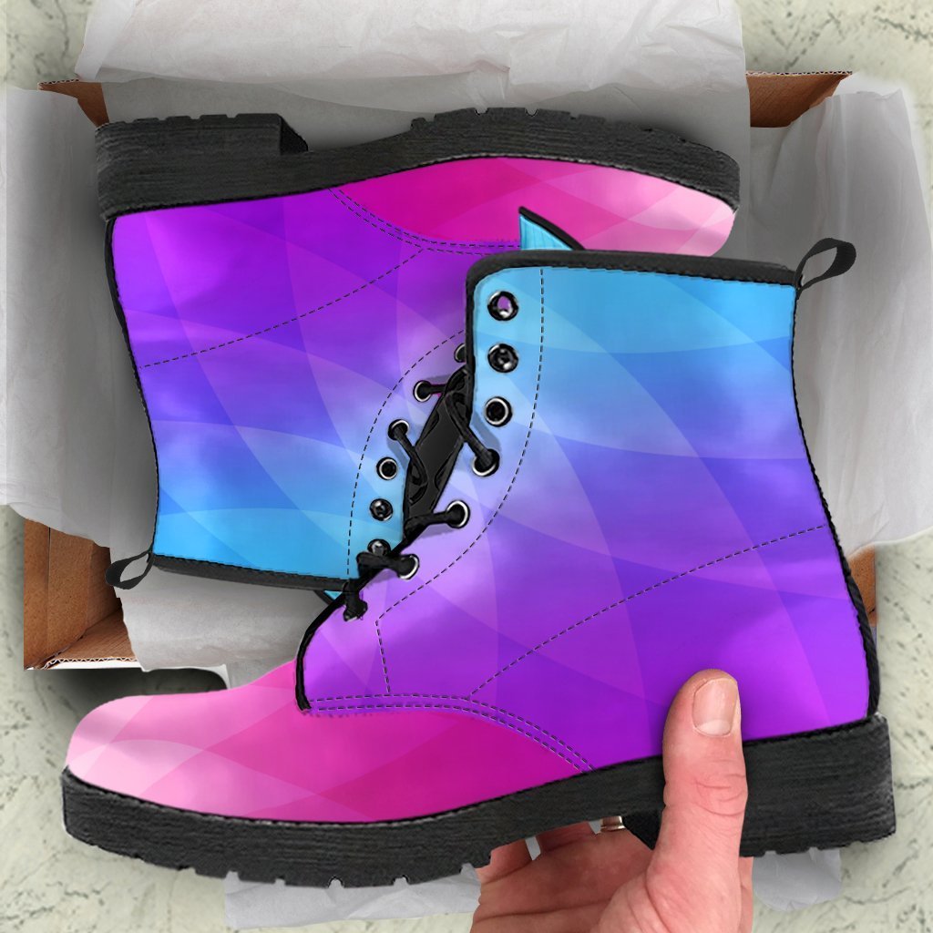 Combat Boots - Extraordinary | Boho Shoes Handmade Lace Up 