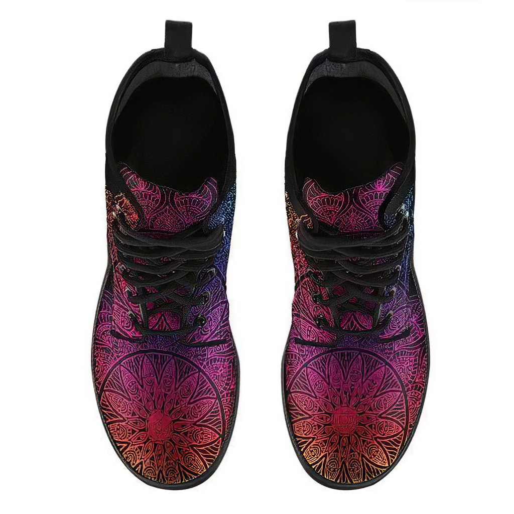Combat Boots for Women - Chakra Handcrafted Boots | Unique