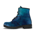 Combat Boots - Grunge Blue #101 | Unisex Adult Shoes Vegan