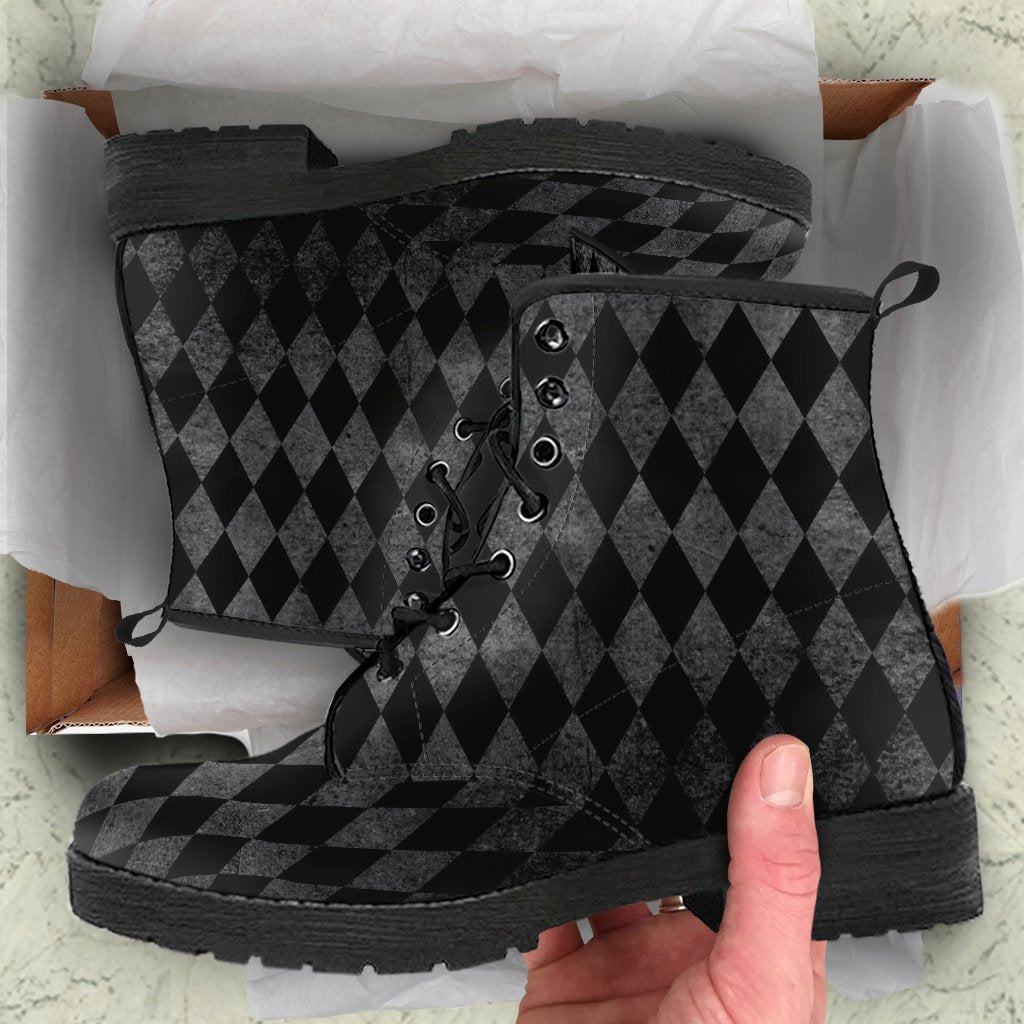Combat Boots-Rugged Look Distressed Classic Pattern | ACES