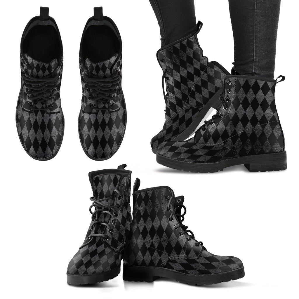 Combat Boots-Rugged Look Distressed Classic Pattern | ACES