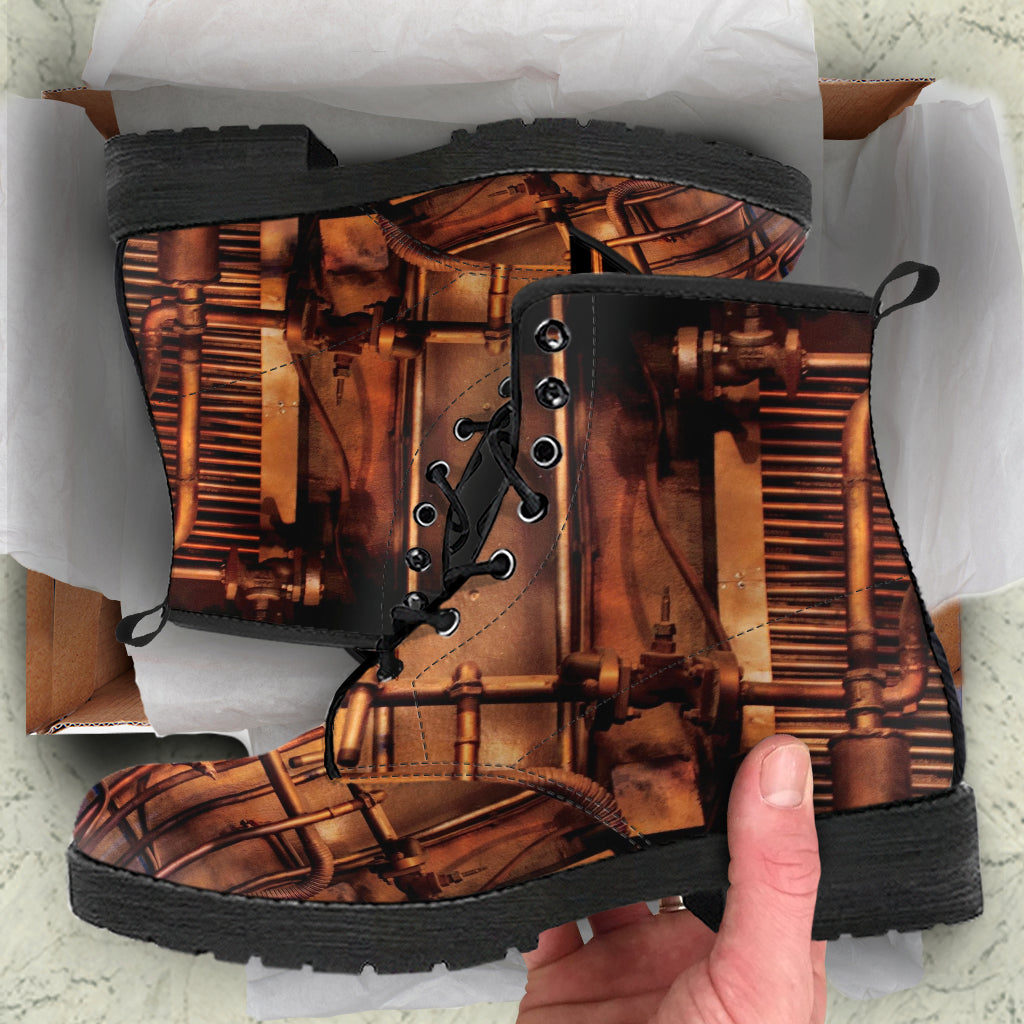 Combat Boots - Steampunk Inspired Design #104 | Grunge