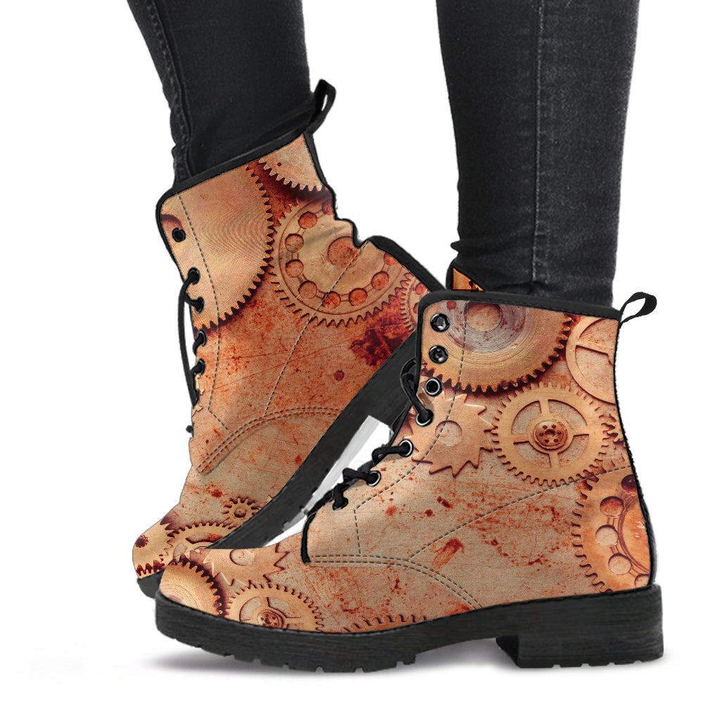 Combat Boots - Steampunk Inspired Design #107 | Grunge
