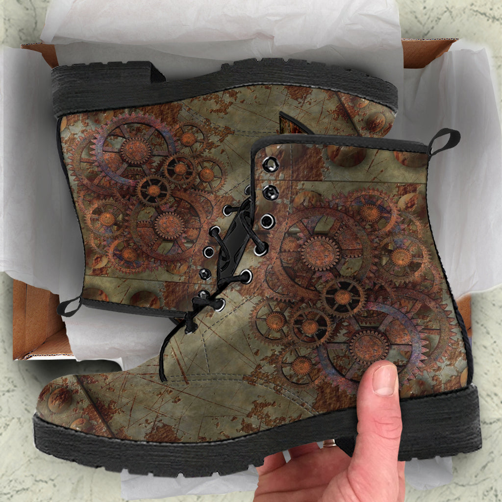 Combat Boots - Steampunk Inspired Design #112 | Grunge