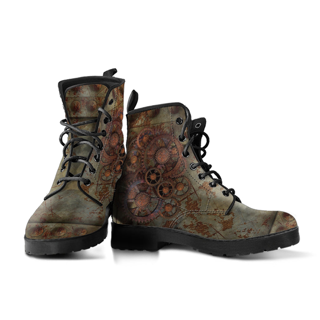 Combat Boots - Steampunk Inspired Design #112 | Grunge