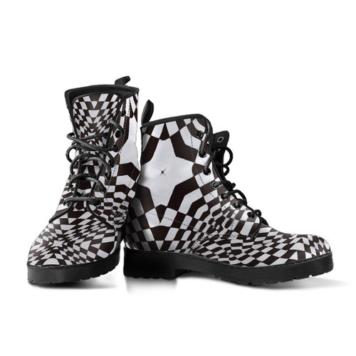 Combat Boots - Superstar | Black Boots Black Hipster Boots 