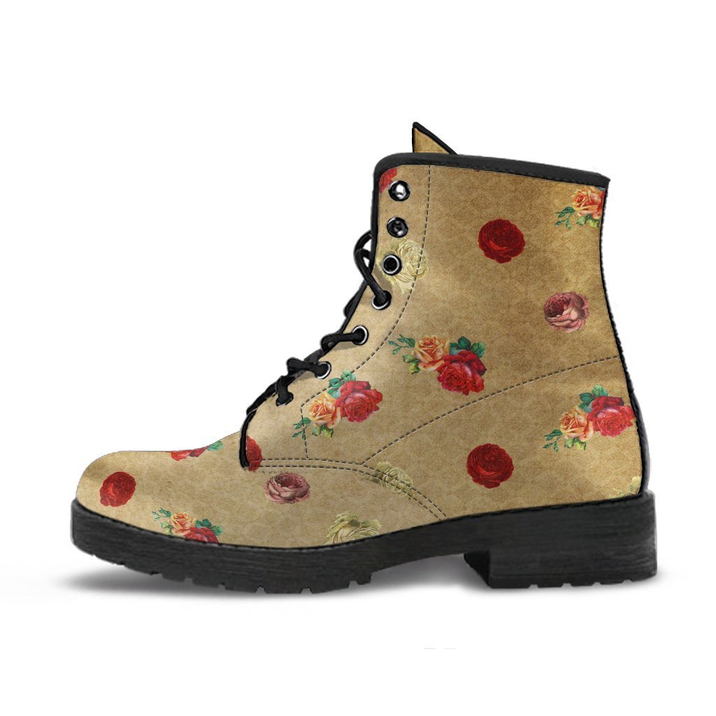 Combat Boots - Vintage Style Country | Boho Shoes Handmade 