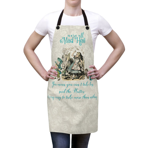 Custom Apron - Alice in Wonderland Gifts #101 Vintage