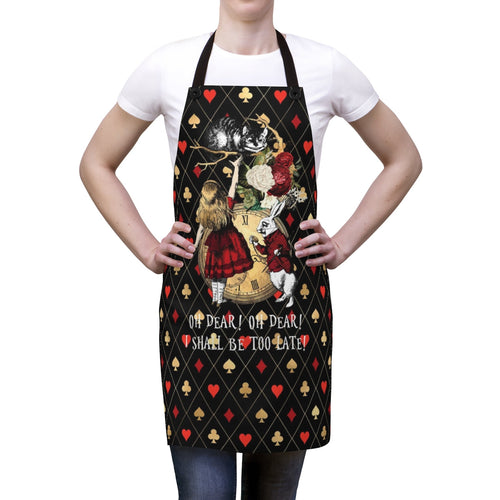 Custom Apron - Alice in Wonderland Gifts #32 Red Series