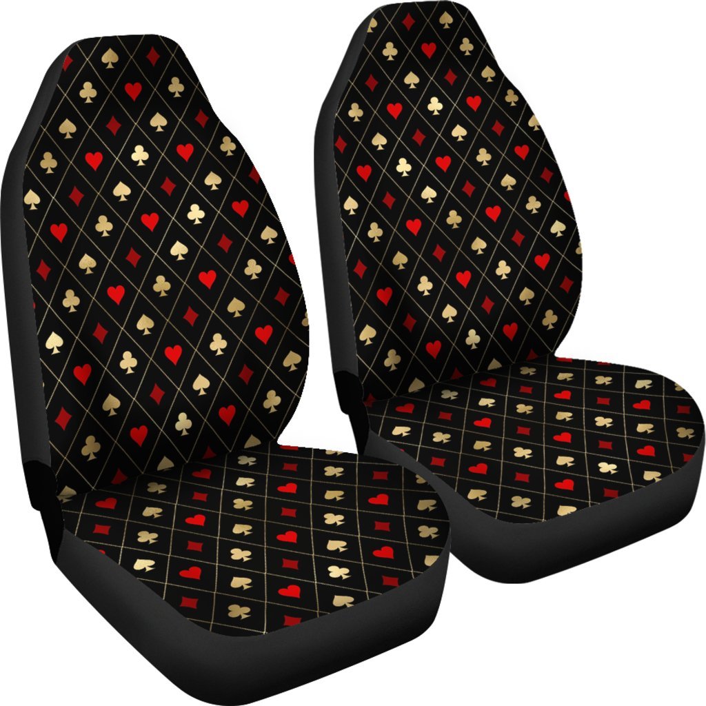 Custom Car Seat Covers - Aces Pattern #103 | Car Seat Covers
