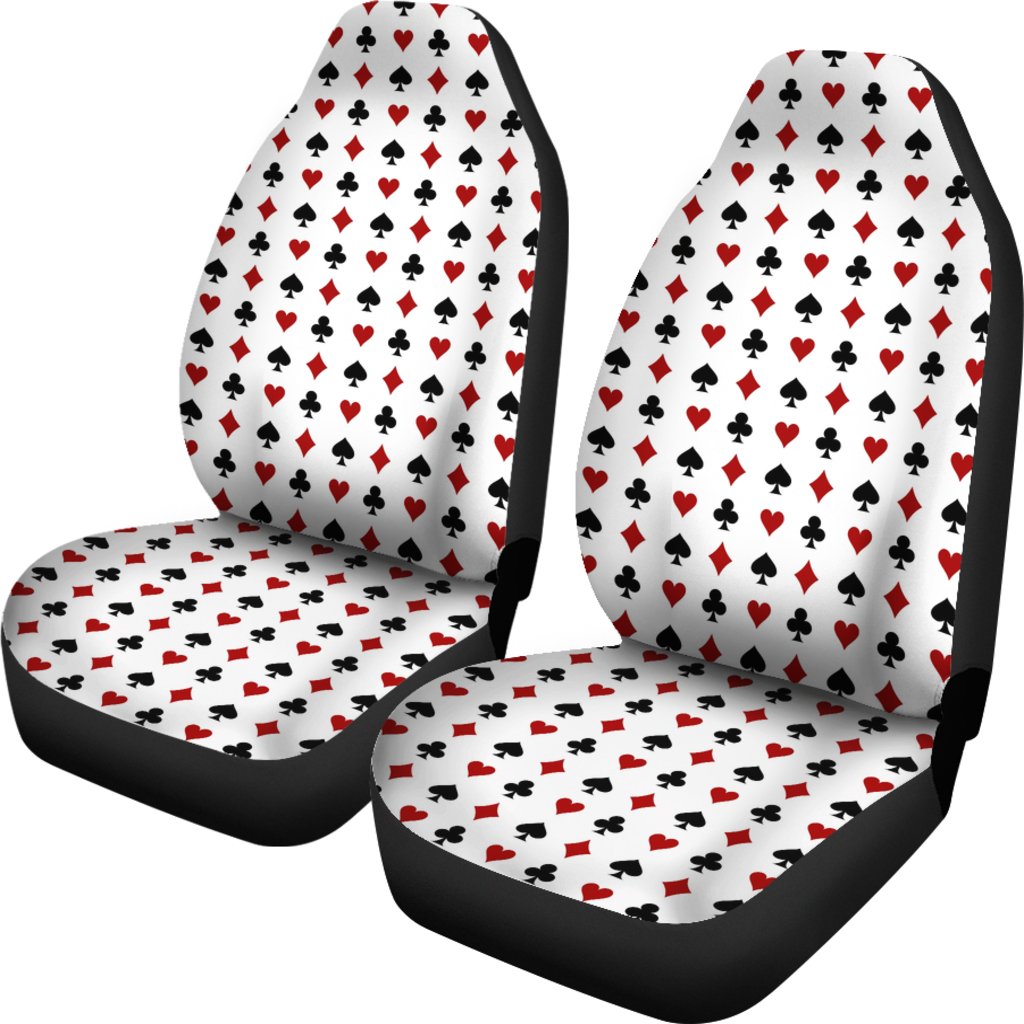 Custom Car Seat Covers - Aces Pattern #104 | Car Seat Covers