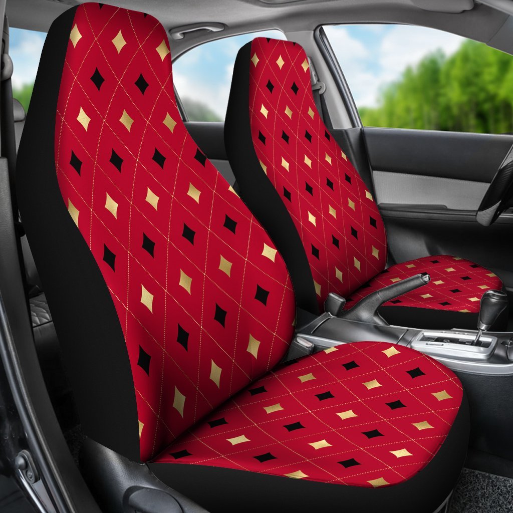 Custom Car Seat Covers - Aces Pattern #105 | Car Seat Covers