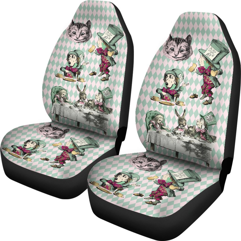 Custom Car Seat Covers - Alice in Wonderland Gifts #104 Mint