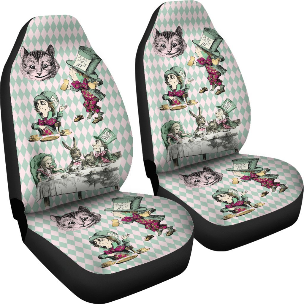 Custom Car Seat Covers - Alice in Wonderland Gifts #104 Mint
